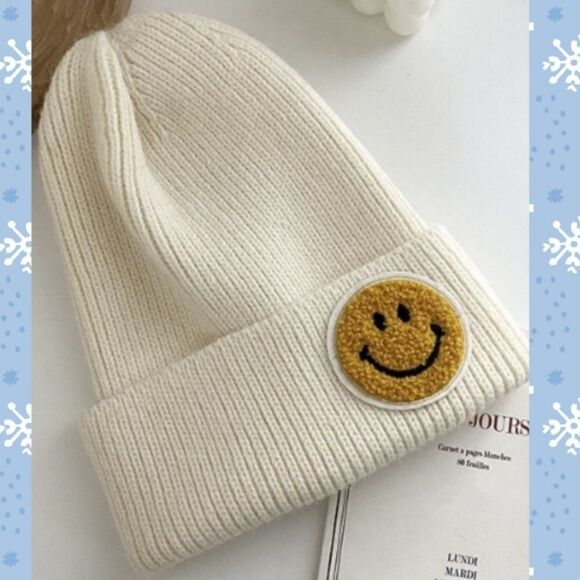 Fairway Finds Smiley Face Beanies Beanies Various colors available, Smiley Face - Picture 2 of 15